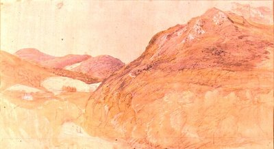 Cerca de la posada Travellers Rest, Dolgellau de Samuel Palmer